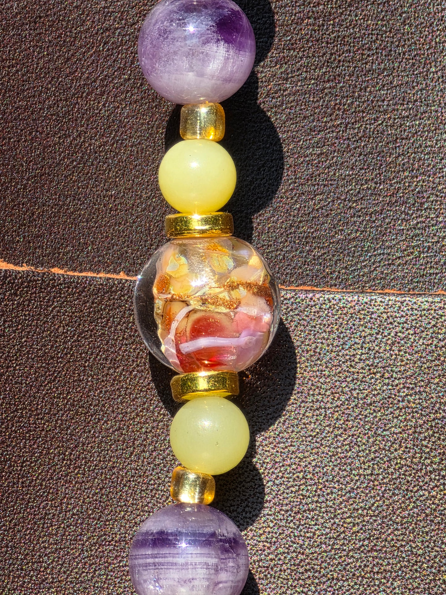 Bunny Gemstone Charm – Amethyst, Pink Tourmaline & Kunzite | Hearth & Hollow Co.